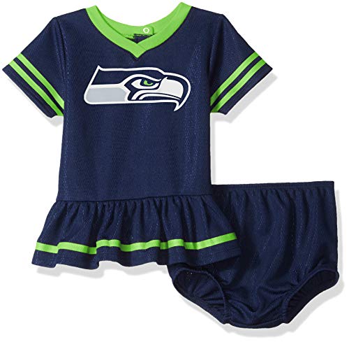 Algopix Similar Product 10 - NFL Seattle Seahawks Team Jersey Dress