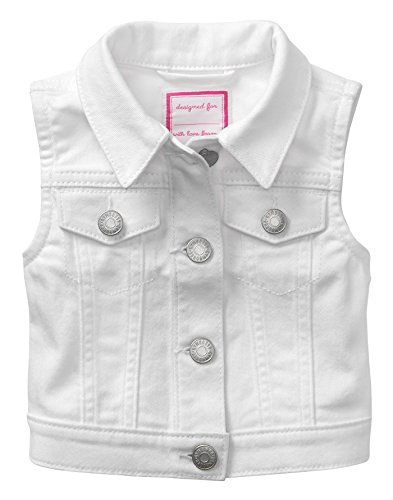 Algopix Similar Product 10 - Gymboree Girls Little Denim Vest