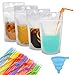Algopix Similar Product 1 - 100 Pcs Zipper Plastic Pouches Drink