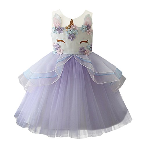 Algopix Similar Product 1 - IBTOM CASTLE Baby Girls Flower Mythical