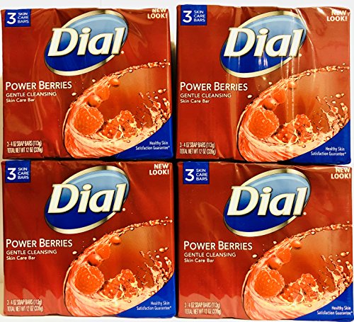 Algopix Similar Product 17 - Dial Skin Care Bar Soap  Power Berries