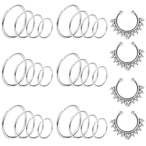 Algopix Similar Product 5 - LOYALLOOK 20G 1528PCS Stainless Steel