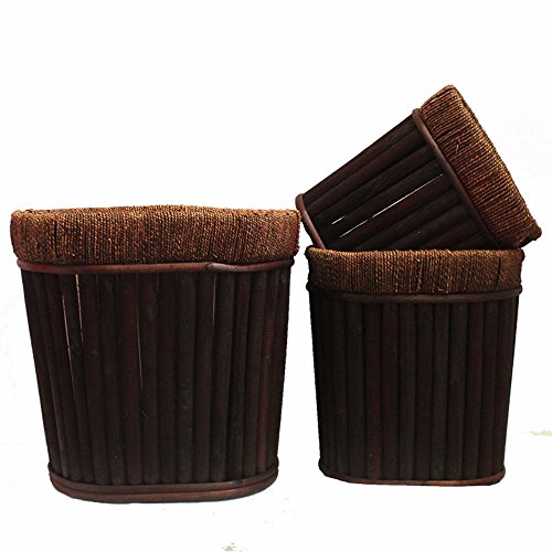 Algopix Similar Product 9 - Benjara Traditional Style Oval Willow