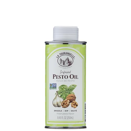 Algopix Similar Product 8 - La Tourangelle Pesto Infused Oil
