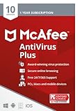 Algopix Similar Product 15 - McAfee AntiVirus Protection Plus 2022 