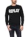 Algopix Similar Product 12 - Replay Bold Logo Mens Sweatshirt