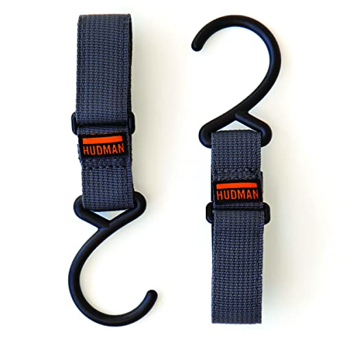 Algopix Similar Product 5 - Hudman Works Strap & Hook, Gray, 10"