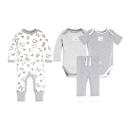 Algopix Similar Product 3 - Burts Bees Baby Baby Boys 4 Piece A