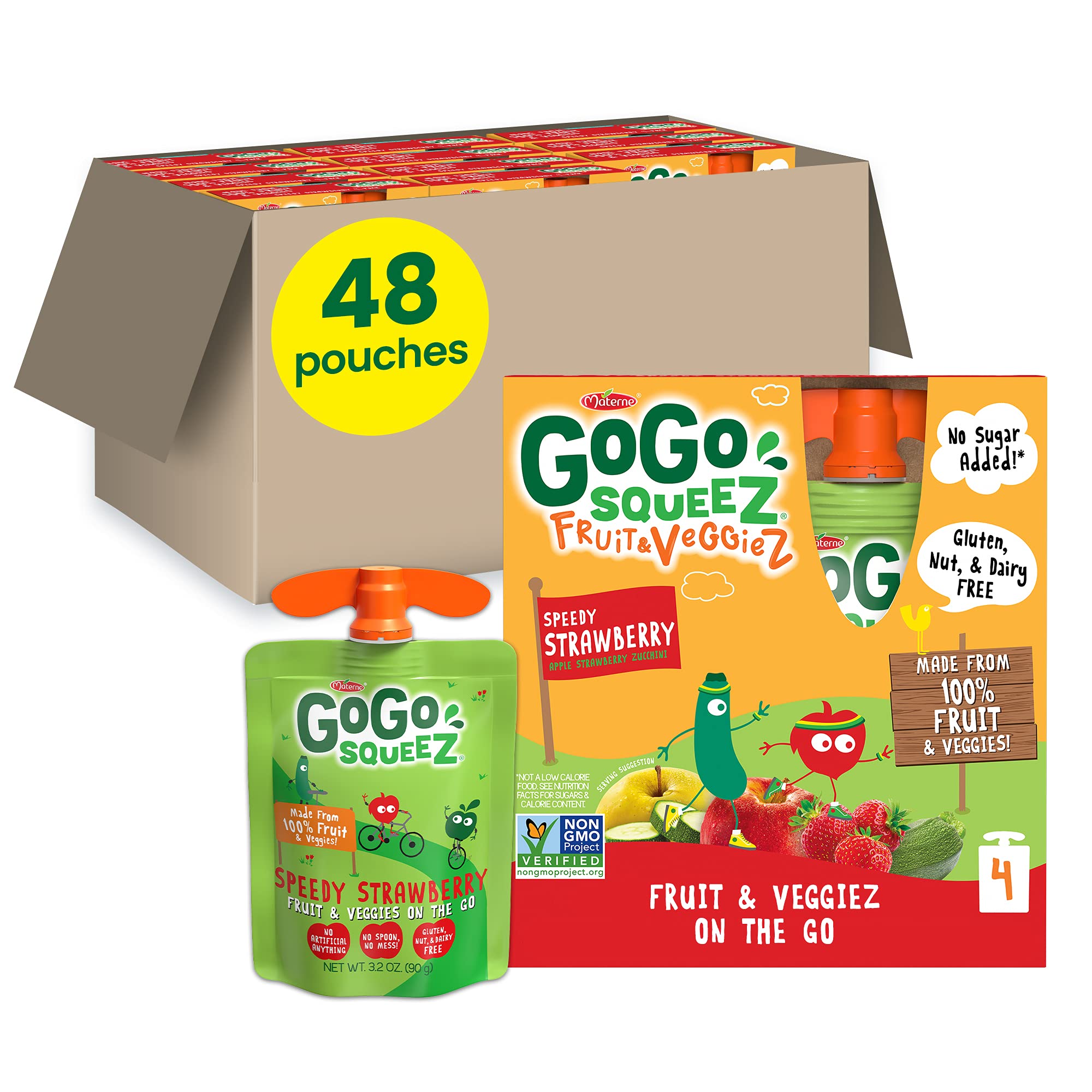 Algopix Similar Product 1 - GoGo squeeZ fruit  veggieZ Speedy