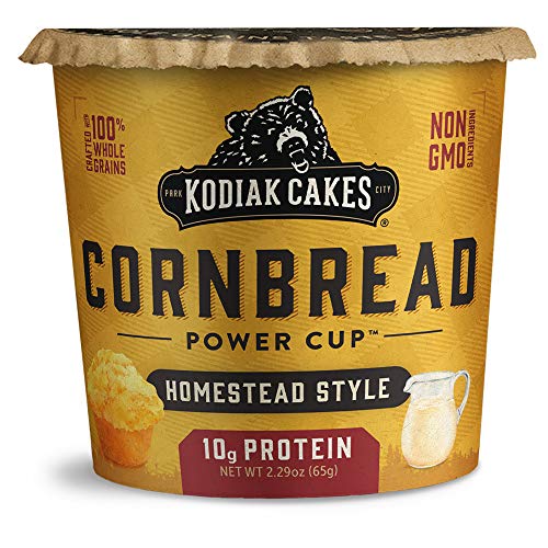 Algopix Similar Product 2 - Kodiak Cakes Cornbread in a Cup