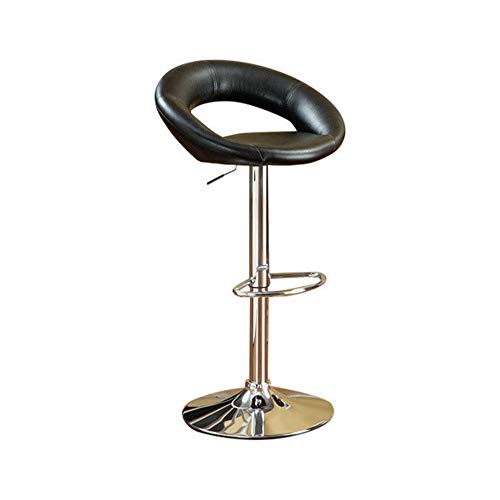 Algopix Similar Product 19 - Benjara Metal Base Bar Stool With Faux