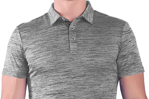 Algopix Similar Product 6 - LeeHanTon Mens Polo Shirts Active