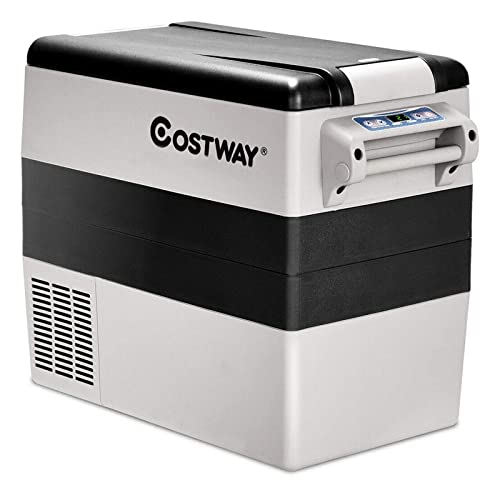 Algopix Similar Product 9 - COSTWAY Car Refrigerator 55Quart