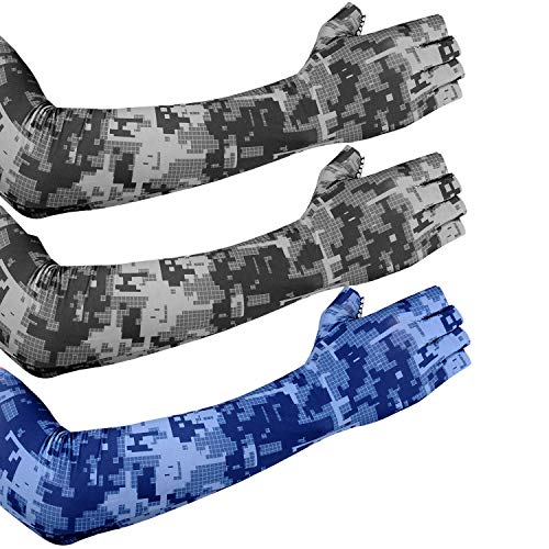 Algopix Similar Product 19 - EXski UV Protection Arm Sleeves Cooling