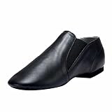 Algopix Similar Product 5 - Dynadans Jazz Shoe Leather Slip On with