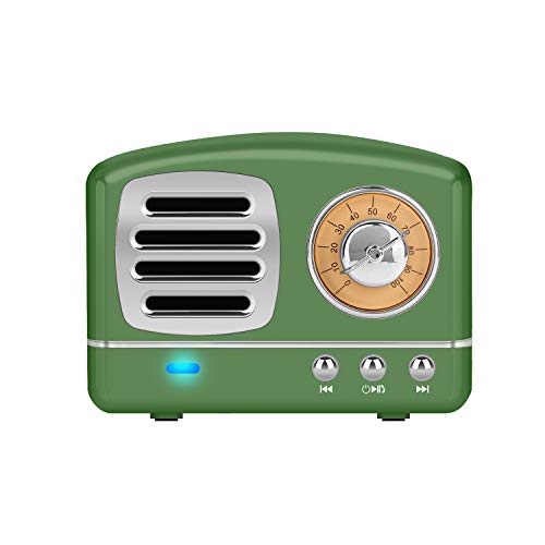 Algopix Similar Product 9 - Dosmix Wireless Stereo Retro Speakers