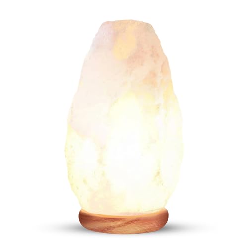 Algopix Similar Product 16 - Himalayan Glow White Salt Crystal Lamp