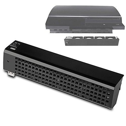 Algopix Similar Product 16 - Bestyu Deluxe Black 4 USB Quiet Cooling