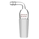 Algopix Similar Product 7 - StonyLab Glass Bent Inlet Adapter with