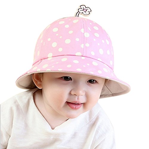 Algopix Similar Product 8 - Babys Dot Sun Hat Lightweight Bucket