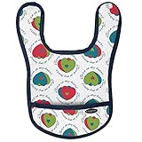 Algopix Similar Product 8 - Imagine Waterproof Bib  Born in my