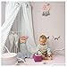 Algopix Similar Product 13 - LOAOL Bed Canopy with Pom Pom Cotton