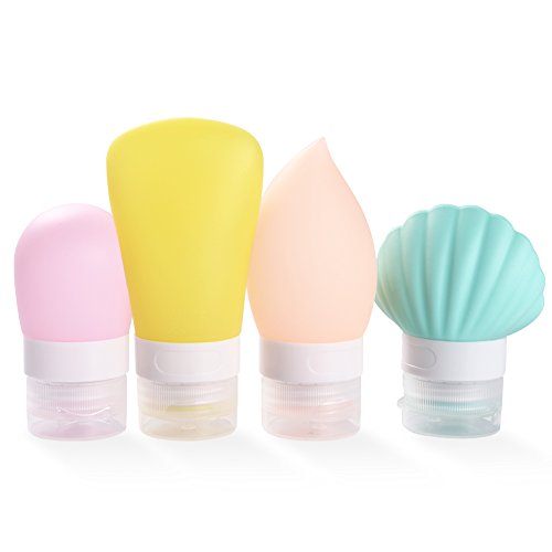 Algopix Similar Product 15 - Travel Bottles Set with Portable Clear