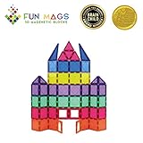 Algopix Similar Product 18 - Fun Mags Magnetic Blocks 72Piece Set