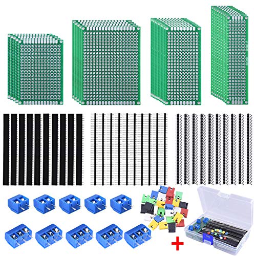 Algopix Similar Product 19 - AUSTOR 100 Pcs PCB Board Kit Including