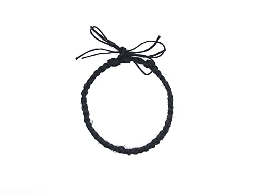 Algopix Similar Product 10 - BEACH HEMP JEWELRY Black Anklet
