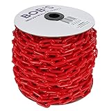 Algopix Similar Product 20 - BISupply Plastic Chain Links in Red 