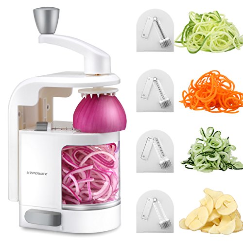 Algopix Similar Product 14 - URPOWER Spiralizer Vegetable Slicer