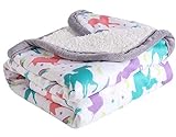 Algopix Similar Product 8 - Breathable Baby Blanket Print Fleece