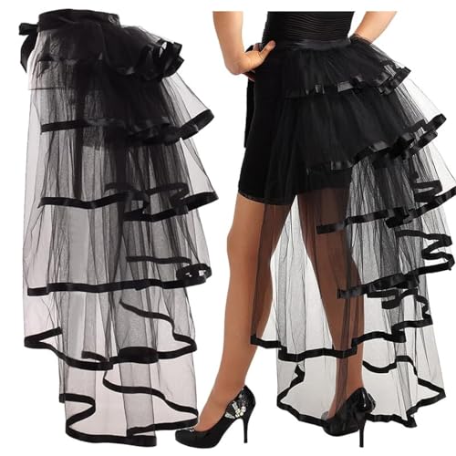 Algopix Similar Product 13 - Victorian Steampunk Bustle Skirt 6