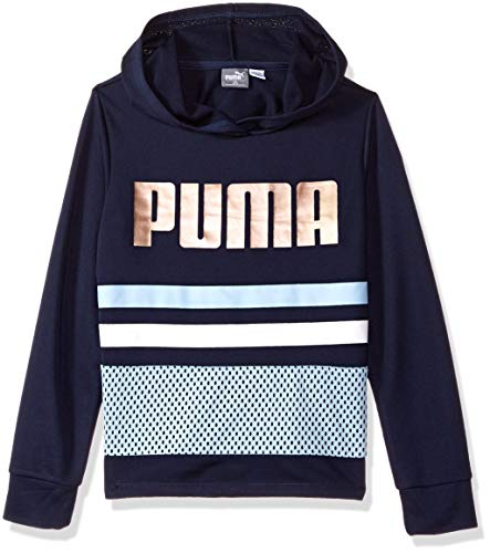 Algopix Similar Product 7 - PUMA Big Girls Retro Sport Hoodie