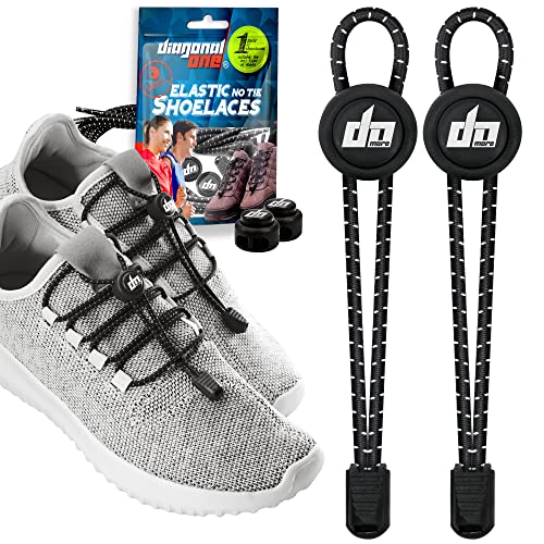 Algopix Similar Product 20 - Diagonal One Elastic Shoe Laces for Men