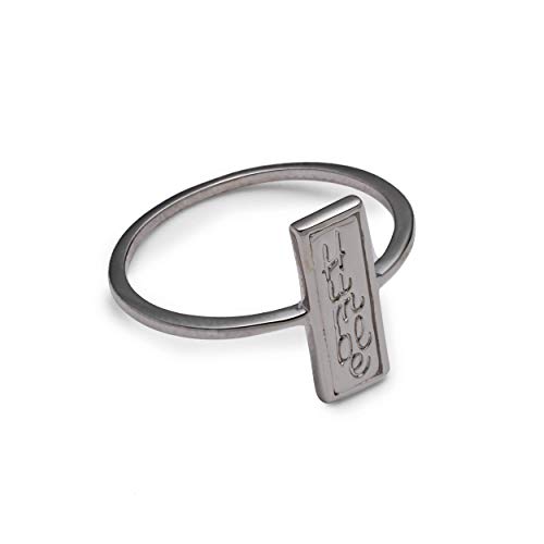 Algopix Similar Product 18 - Lokai Humble Ring, Gunmetal, Size 8