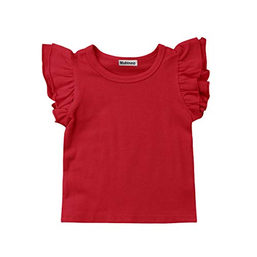 Algopix Similar Product 2 - Toddler Baby Girl Basic Plain Ruffle