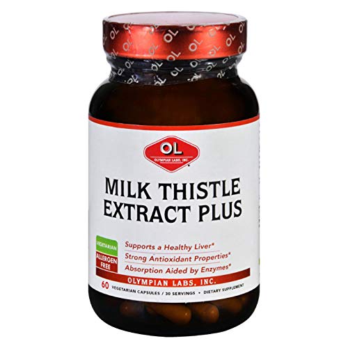 Algopix Similar Product 12 - Olympian Labs Milk Thistle Extract 