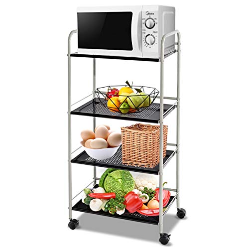 Algopix Similar Product 18 - Giantex Standing Bakers Rack Utility