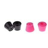 Algopix Similar Product 4 - Baosity 4pcs Roller Skates Toe Stops