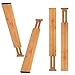 Algopix Similar Product 13 - Luckyshe Bamboo Drawer Dividers
