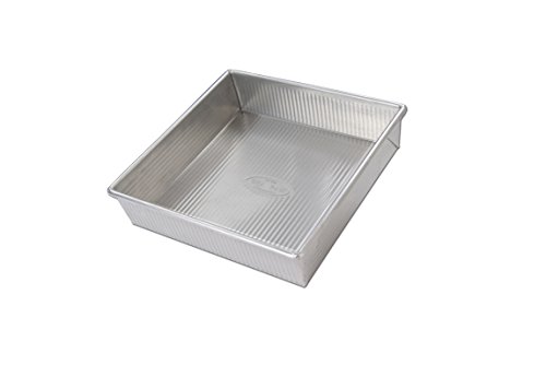 Algopix Similar Product 15 - USA Pan Bare Aluminum Square Cake Pan