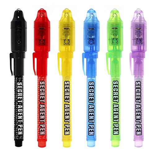 Algopix Similar Product 9 - MaleDen Invisible Ink Pen Upgraded Spy