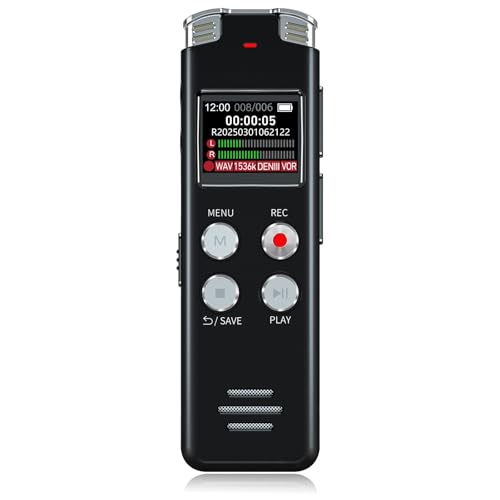Algopix Similar Product 16 - 64GB Digital Voice Recorder with