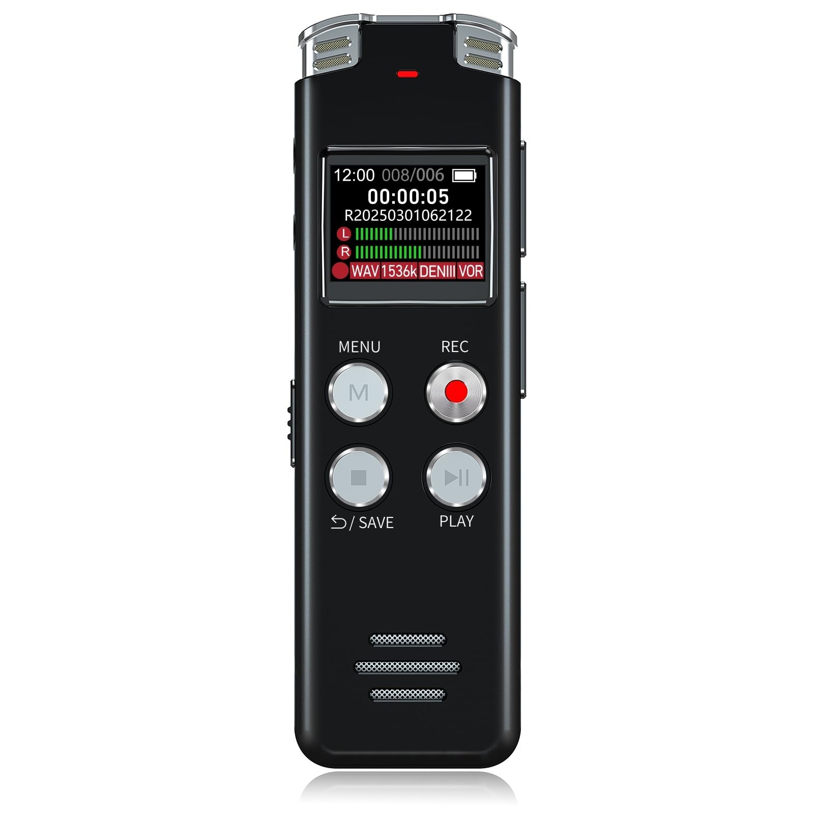 Algopix Similar Product 6 - 64GB Digital Voice Recorder with