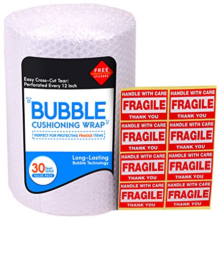Algopix Similar Product 5 - Bubble Cushioning Wrap Roll for Packing