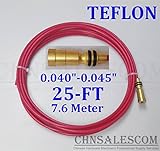Algopix Similar Product 13 - CHNsalescom PTFE Liner 25ft MIG Welding