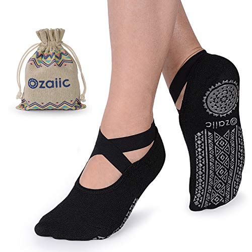 Algopix Similar Product 20 - Ozaiic Yoga Socks for Women NonSlip