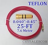 Algopix Similar Product 11 - CHNsalescom PTFE Liner 25ft MIG Welding